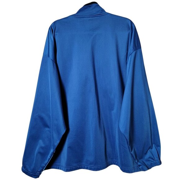 Starter Mens Blue Y2K 2000s Full Zip Streetwear Lightweight Track Jacket 2XL - Picture 4 of 11